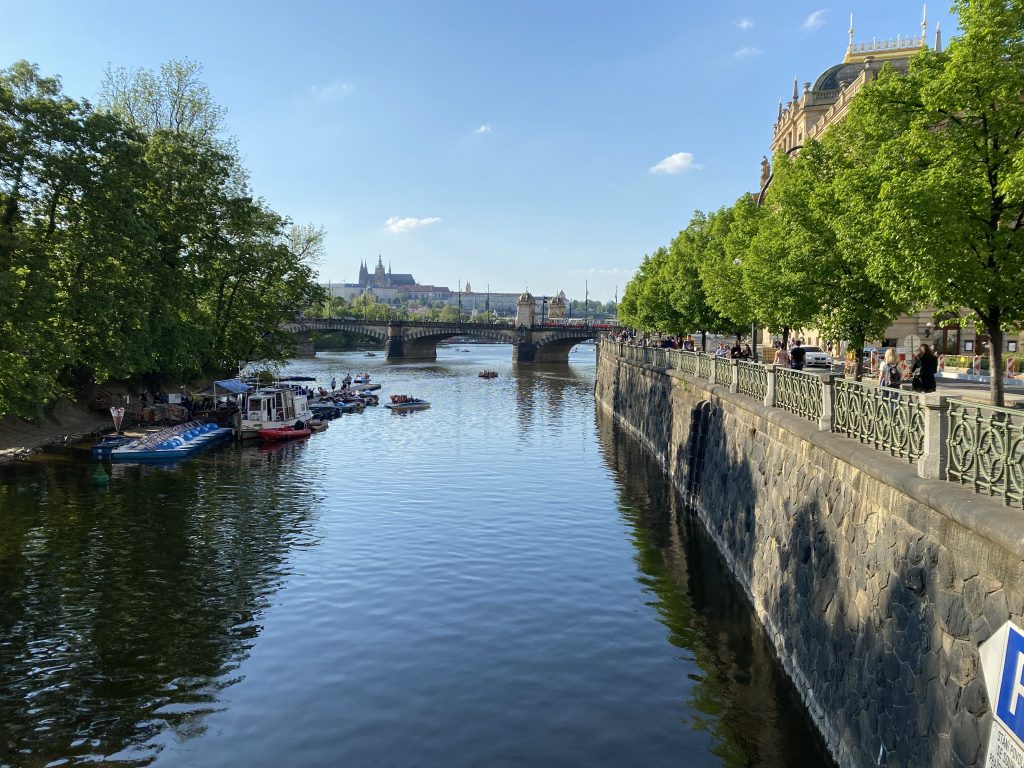 River Vlatva Prague