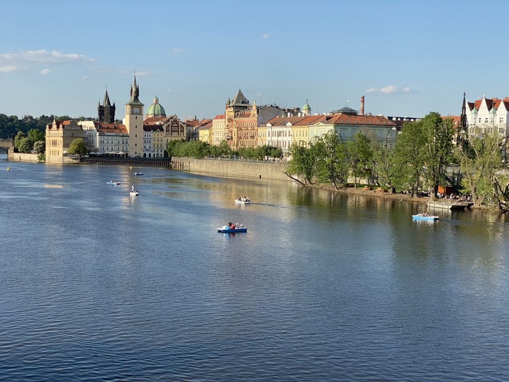 River Vlatva in Prague