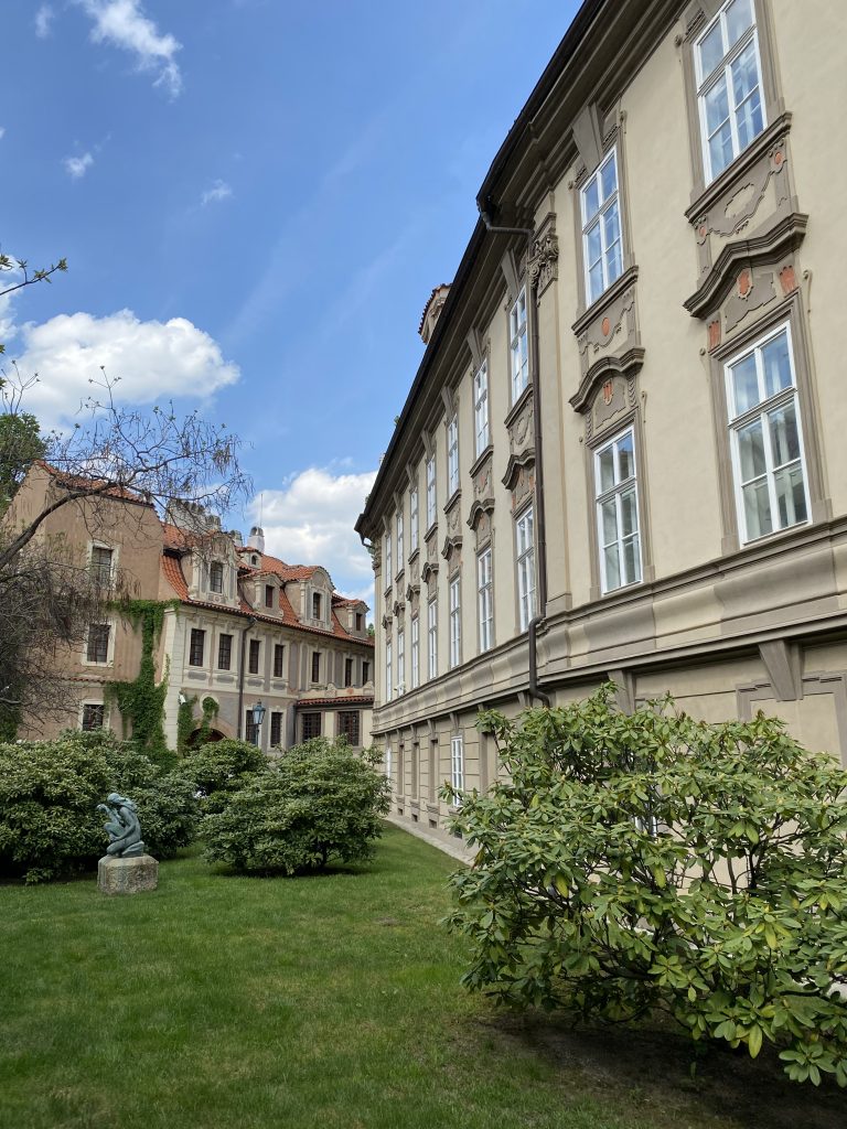 Pretty building in Prague