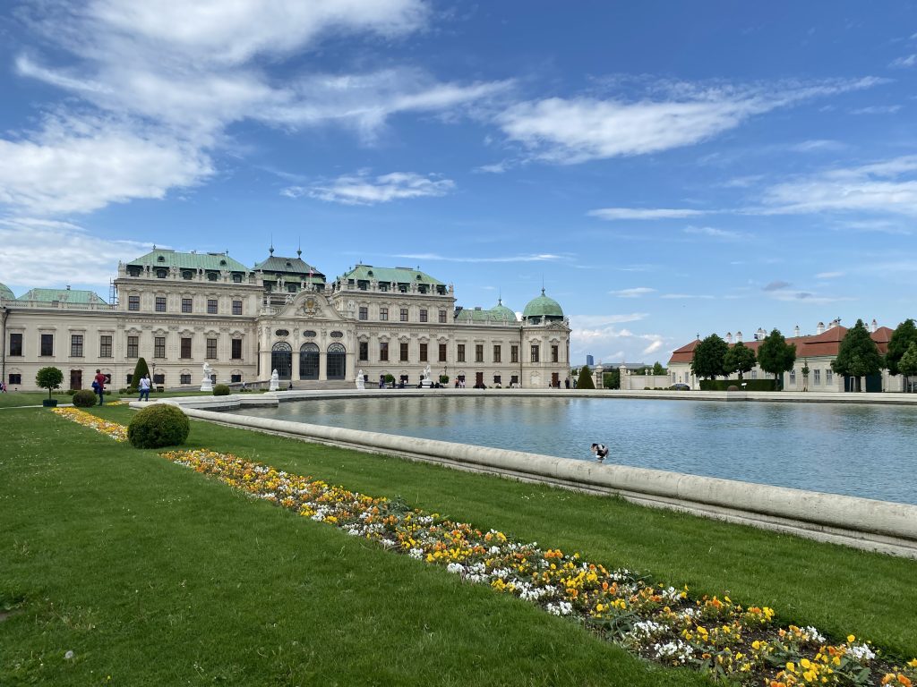 Back Gardens of Belvedere Palace