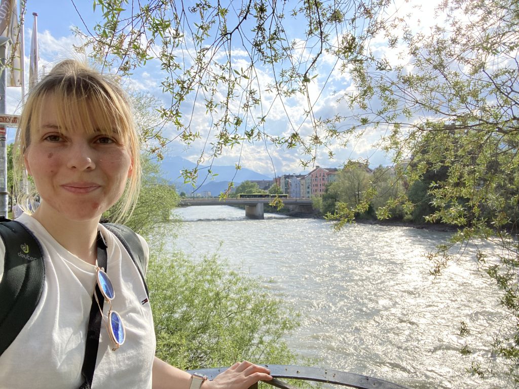 Your Personal Guide walking along the Inn